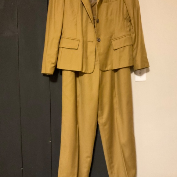 Retro Louben wide leg pant suit size 10 - Picture 7 of 10